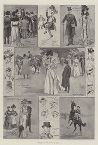 Croquis au Derby et Oaks - Ralph Cleaver